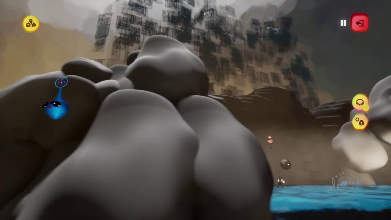 Dreams Ps4 How to make caves (Level Design Sculpting Tutorial)