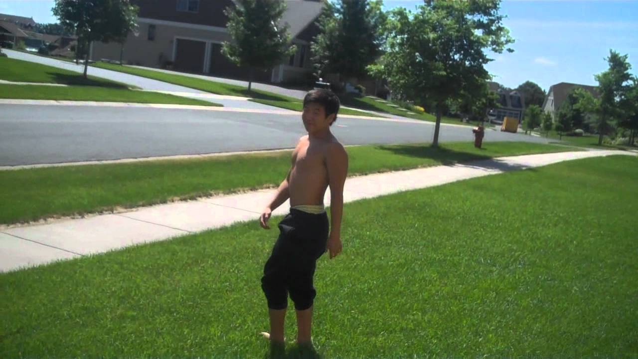 Awesome Asain Guy Does Backflip YouTube