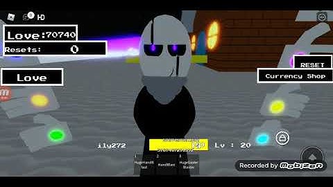 Showcase W.D gaster in undertale multiverse battle