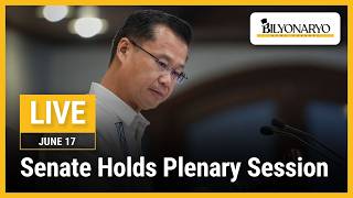 LIVE: Senate holds plenary session | June 17, 2026
