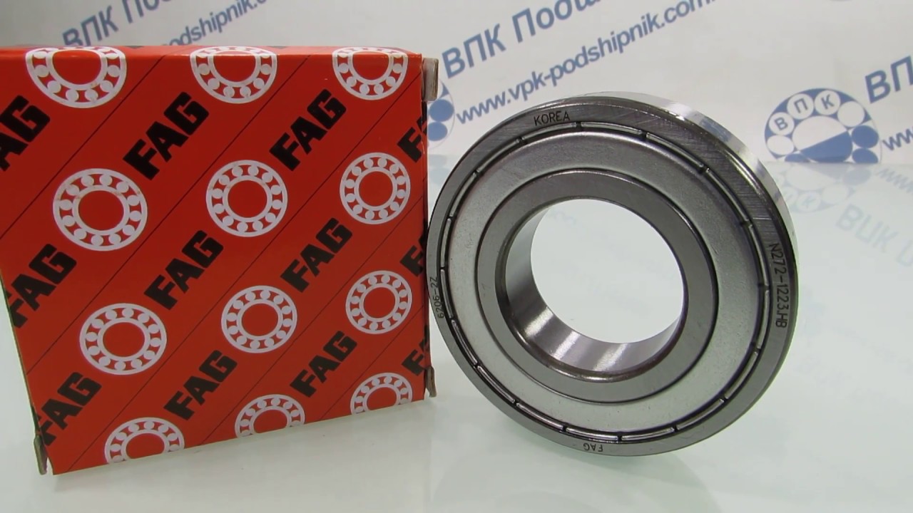 Подшипник 6206-2Z FAG - YouTube
