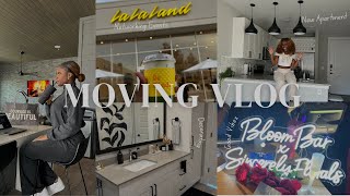 MOVING VLOG| 23 hr drive NY to TX| First Week In My Apartment| Apt  Shopping| Social Events| Part 3