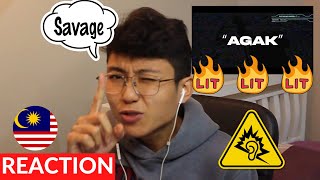 'AGAK' RUDEEN x B-HEART | MALAYSIAN REACTION | B-HEART TAK BAGI MUKA!