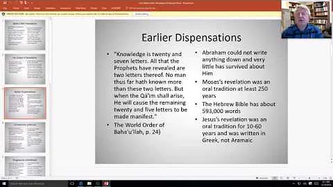 Introduction to Baha'u'llah's Revelation with Dr. ...