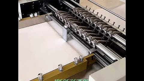 Automatic sticker half cutting machine