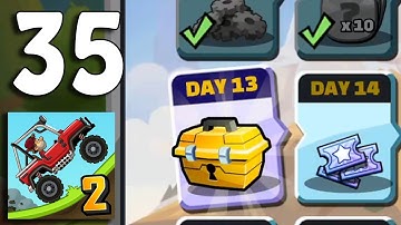 Hill Climb Racing 2 - Day 13 - Gameplay Walkthrough Part 35 (Android, iOS)