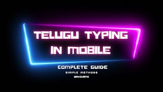 HOW TO TYPE TELUGU IN MOBILES | GBOARD | COMPLETE INFO screenshot 5