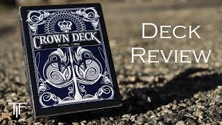 CROWN DECK luxury 3色 The Crown Deck Playing Cards - Deck Review - YouTube