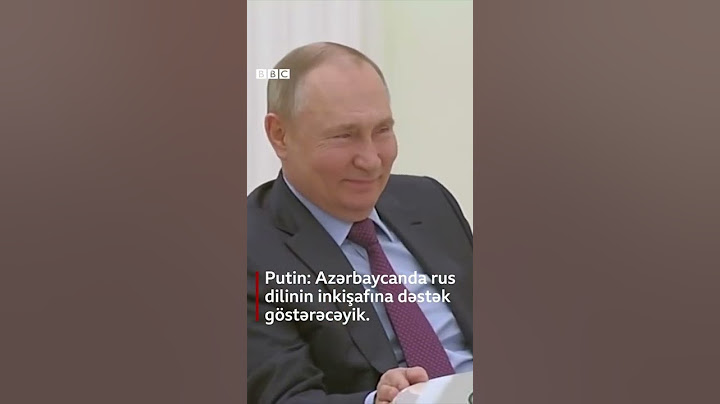 Putin: Azərbaycanda rus dilinin inkişafına dəstək olacağıq #shorts
