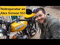 Pfingsten - Ausfahrt ! Feinster Pfusch - Notreparatur an Alex Simson S51!