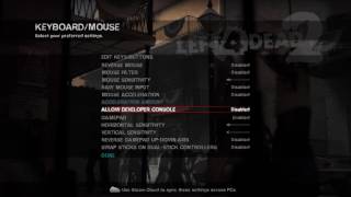 How To Enable Developer Console In Left 4 Dead 2