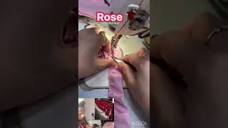 a beautiful flowers#sewing #astuces #couture