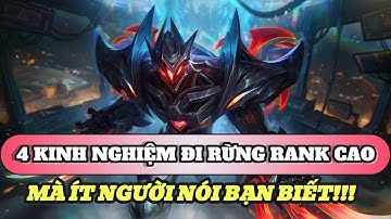 Học chơi tốc chiến #495: Những kinh nghiệm đi rừng cực hữu ích mà ít ai nói bạn biết