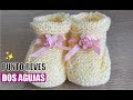Ref:K_Ruip0wJPY   [#dosagujas] c�mo tejer estos #zapatitos de #beb�  - f�cil y r�pido - yo tejo con laura cepeda  