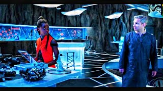 Black Panther (2018) | (Don't scare me Colonizer )😂| Everett Ross mets Shuri Scene | HD