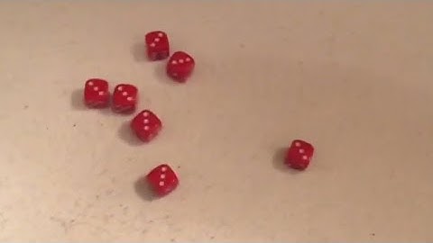 7 Dice One-Roll Yahtzee