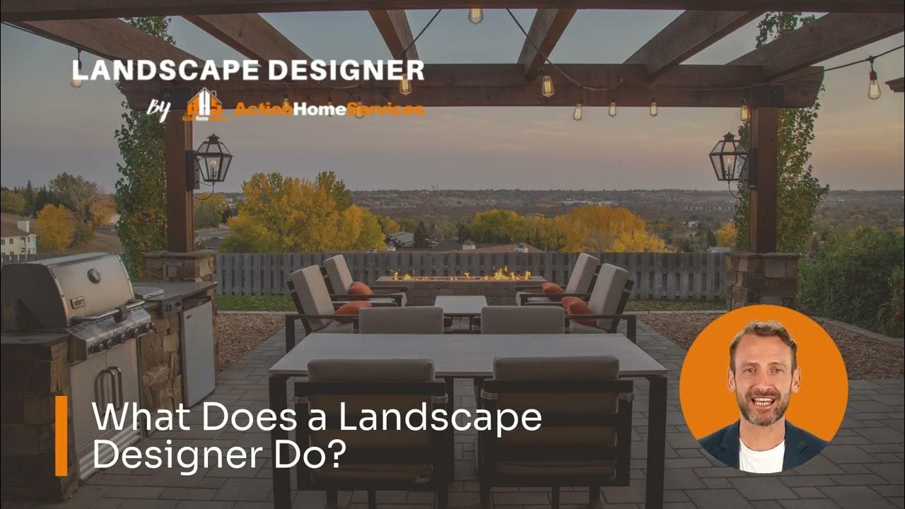 What Does a Landscape Designer Do? Landscape Designer YouTube