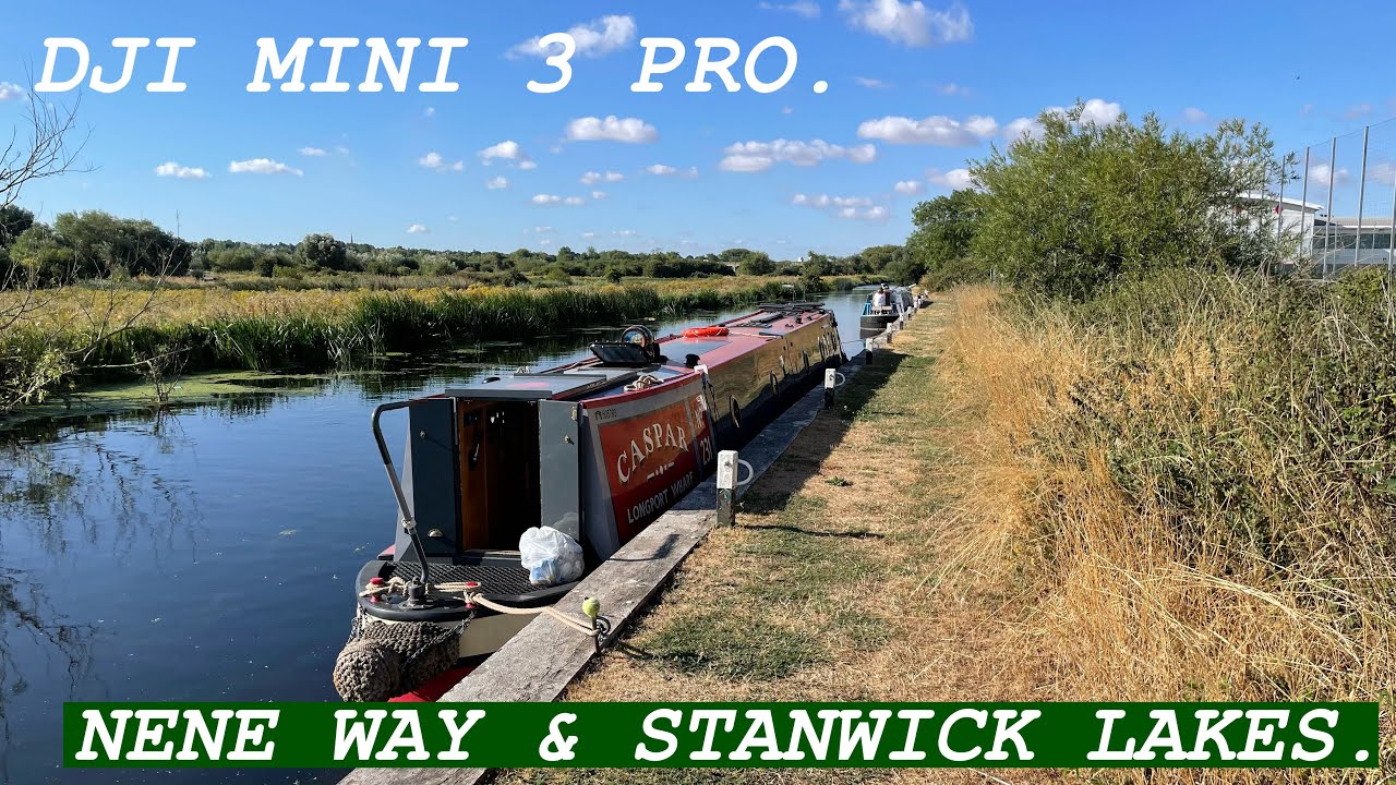 Exploring Stanwick Lakes & Nene Way from Above | DJI Mini 3 Pro 4K Footage