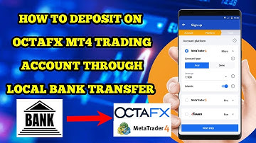 How to deposit on Octafx MT4 trading account through Bank transfer