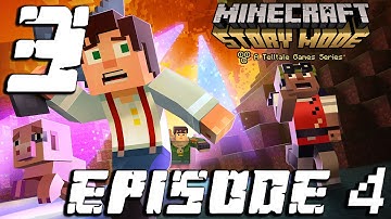 Minecraft: Story Mode Episode 4: A Block and a Hard Place Walkthrough 60FPS HD - Part 3
