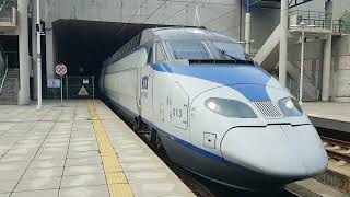 코레일 KTX 13호기 행신행 #504 광명역 진입