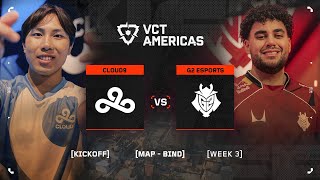 C9 vs. G2 - VCT Americas Kickoff - W3D3 - Map 2