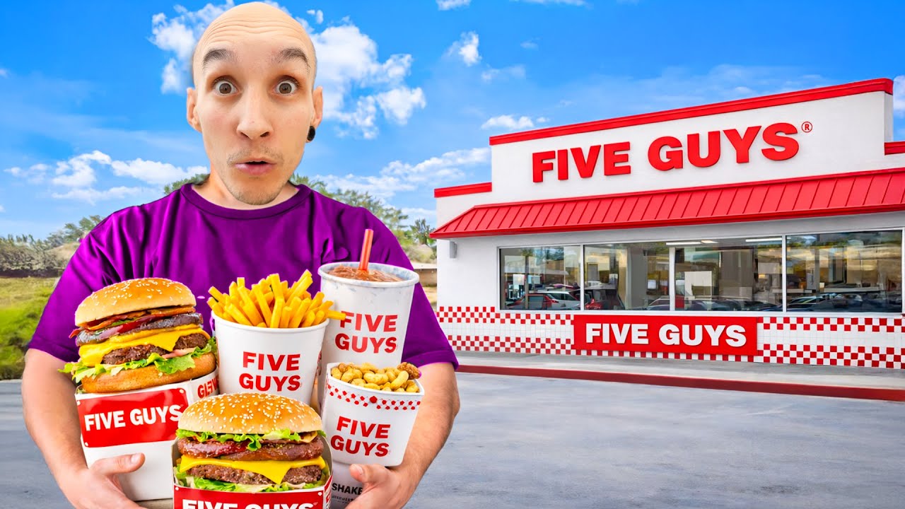 TESTUJU to NEJLEPŠÍ z FIVE GUYS!