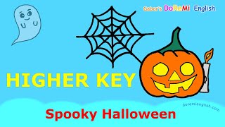 Halloween song | Gábor's DoReMi English | English songs and chants | Spooky Halloween (Higher key)