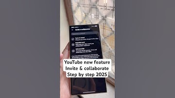 YouTube ka naya game-changer: invite & collaborate-Step by Step 2025 #youtube #newfeatures #collab