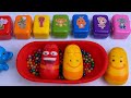“Oddly Satisfying Animation: Show a super-satisfying Larva clip / Larva characters squishing