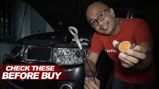 The Things I CHECK Before Buying A USED CAR