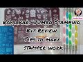 Royalkart jumbo stamping kit reviewrs349how to make your clear stamper worktips and tricks