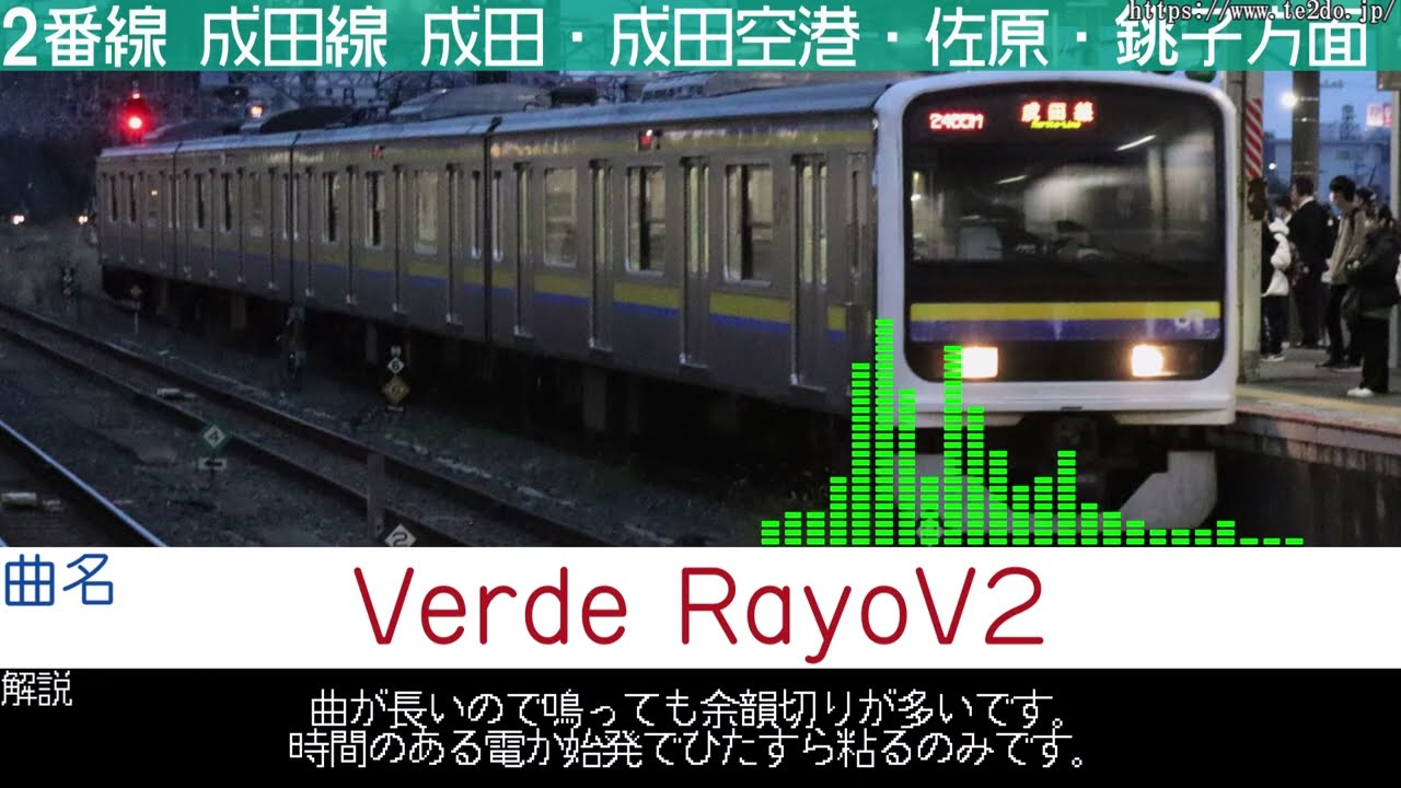 佐倉駅発車メロディー集