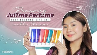Reviewing Jul7me Perfume Hair Essence Gift Set with Eliza