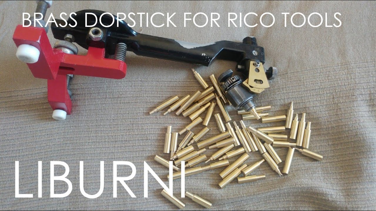 Brass Dopstick For Rico Tools