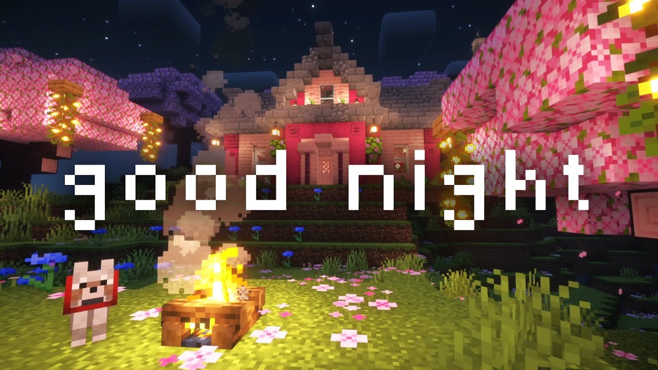 you deserve some rest... (relaxing minecraft music & rain) - YouTube