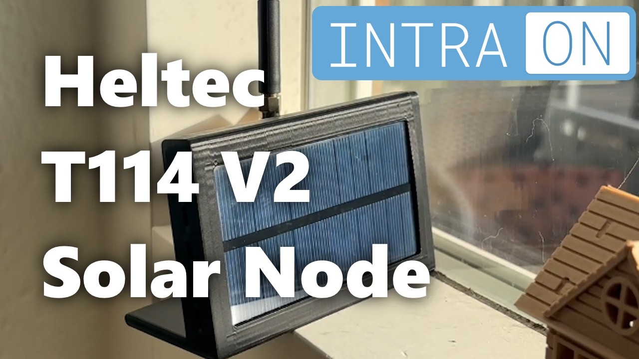 Heltec T114 V2 Solar Node Assembly (Meshcore / Meshtastic)