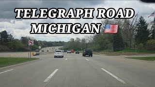 Driving On a Cloudy ⛅️ Day In Michigan U.S.A 