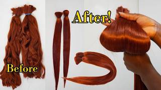 From Braiding Hair to Bone Straight Silky Hair