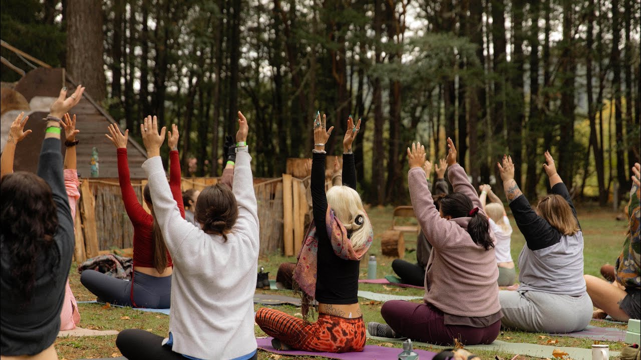женский ретрит в лесу 🏕️