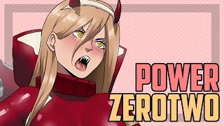 POWER E SEU COSPLAY DE ZEROTWO  (BONUS VIDEO CHAINSAW MAN COMIC DUBLADA)