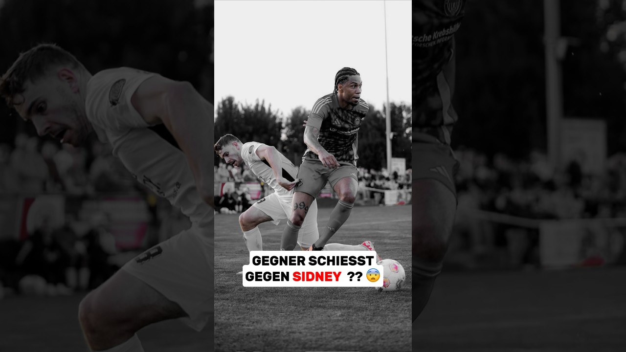 Gegner schießt gegen SIDNEY !! 😳 #delaysports #eliasn97 #fußball #sport