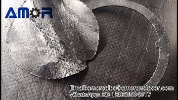 Graphite Metal SS Composite Gaskets Cutting | Gasket Cutting Machine | Oscillating Knife Cutting