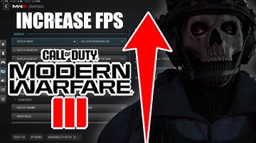 How to Increase FPS on MW3! Best Graphic Settings!