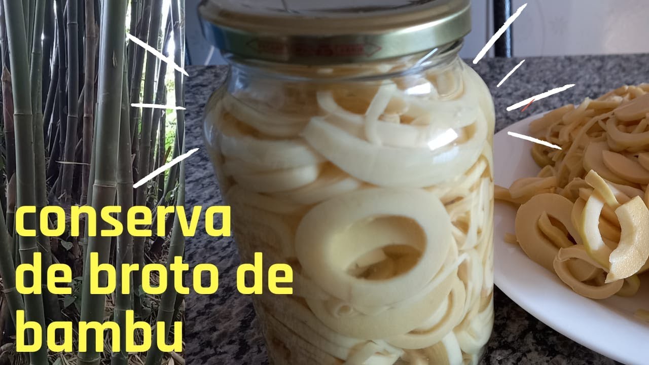 BROTO DE BAMBU | O JEITO MAIS FÁCIL DE PREPARAR A CONSERVA !! - YouTube