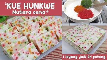 Thumbnail of SANGAT ENAK! Resep Hunkwe Kue Jadul yang Cantik, Manis dan Gurih