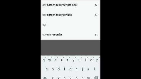 Rooting Android With KingRoot and using Scr Record