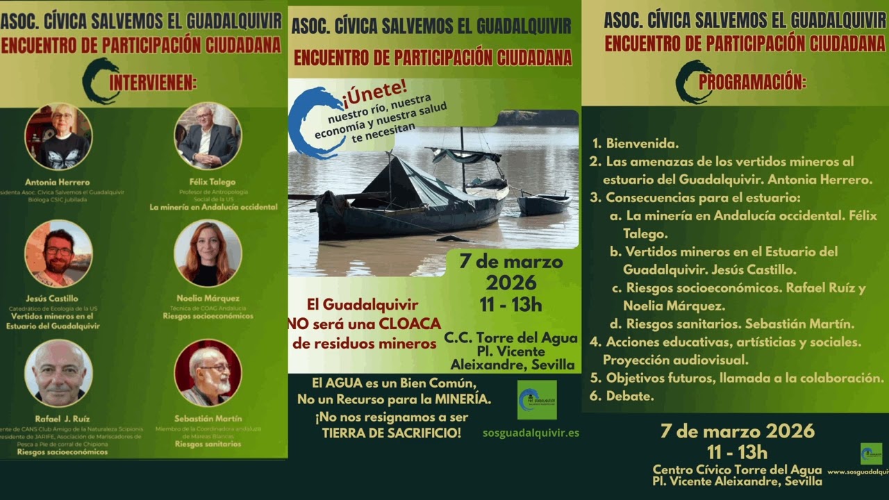 Naturalmente. Rafael Ruiz participará en el encuentro Salvemos el Guadalquivir