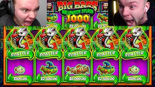 WE GOT MAX STAGE ON BIG BASS HALLOWEEN! (NEW)