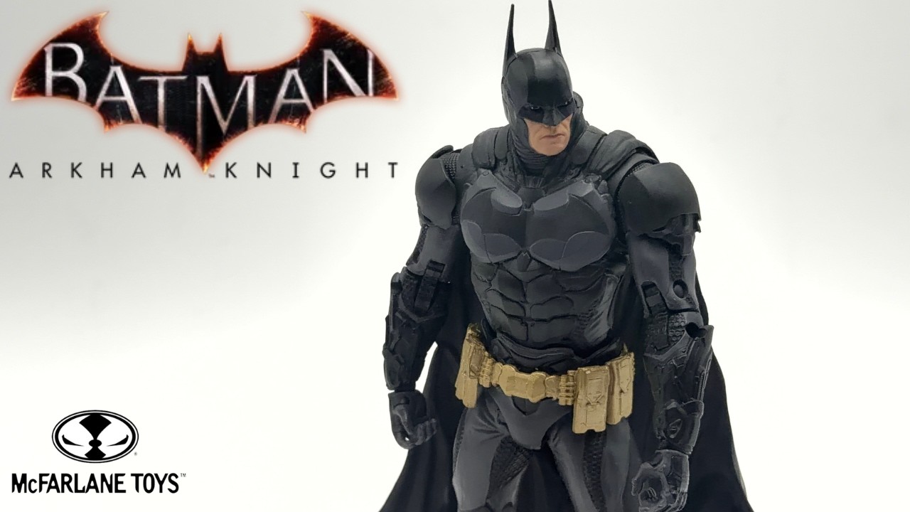 McFarlane Toys Batman Arkham Knight Batman Action Figure Review